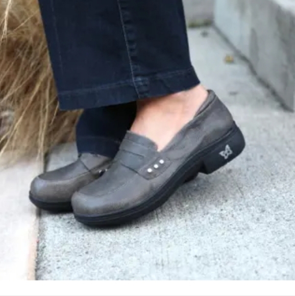 EUC ALEGRIA TAYLOR STONE WALL LOAFERS TAUPE BROWN SIZE 36 - Picture 14 of 14